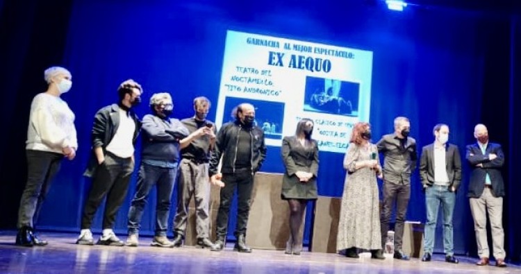 Tito Andrónico y la Odisea de Magallanes-Elcano premio ex aequo como mejores espectáculos del Garnacha de Rioja