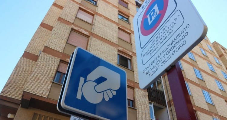 La zona azul recupera su superficie íntegra desde el lunes 3 de enero
