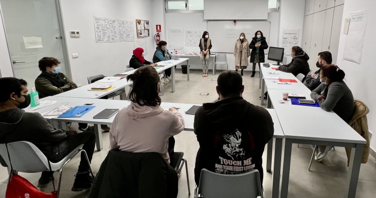 Laura Rivado asiste al inicio del segundo grupo de la Aceleradora “Ciudad de Haro”