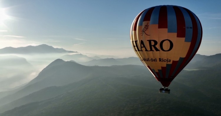 España Directo emite un reportaje sobre el globo Haro Capital del Rioja