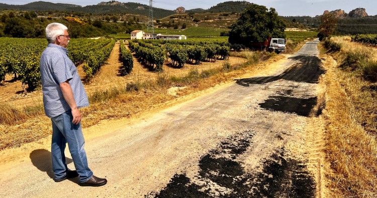 Comienzan las obras de acondicionamiento del camino San Felices