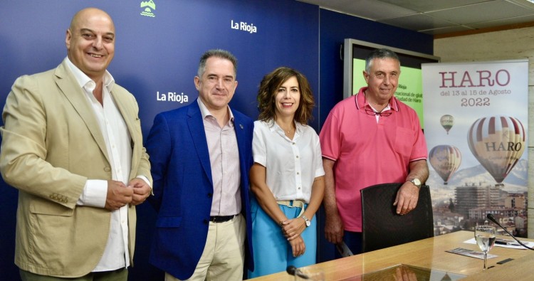 Presentada la 22 edición de Regata Internacional de Globos Aerostáticos  Haro, Capital del Rioja
