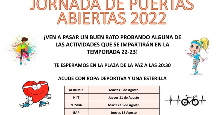 Jornadas de Puertas Abiertas de las Instalaciones Deportivas