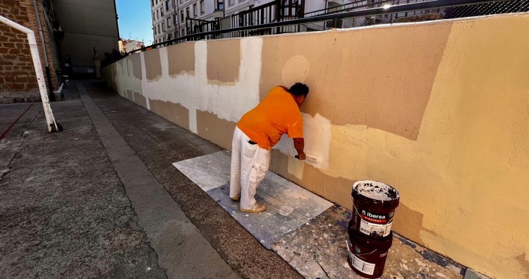 El Ayuntamiento de Haro realiza mejoras en el CEIP San Felices de Bilibio