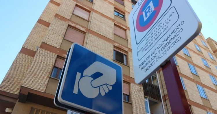 La zona azul estará fuera de servicio del 7 al 12 de septiembre