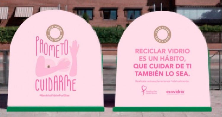 Haro instalará dos contenedores rosas para la lucha contra el cáncer de mama
