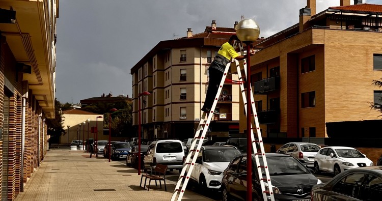 Haro ya cuenta con el 35% de las luminarias de su alumbrado público con tecnología LED