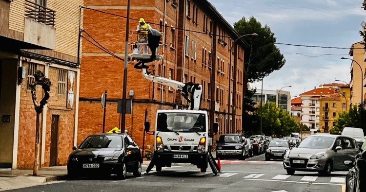 Haro cuenta con más del 50% de su alumbrado público con tecnología LED