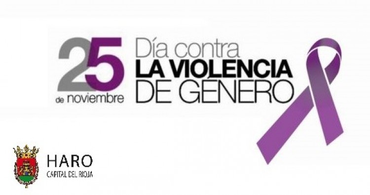 Haro conmemora el Día Internacional de la Eliminación de la Violencia contra las Mujeres