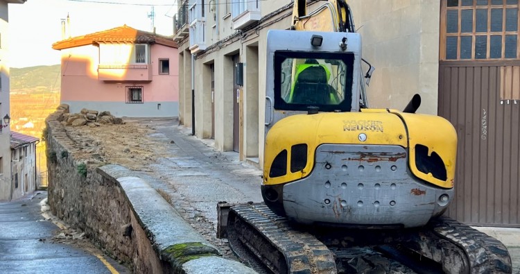 Dan comienzo las obras de remodelación de la calle San Felices