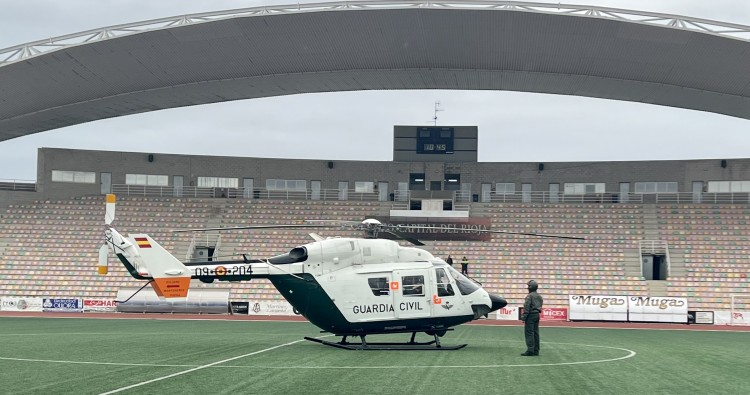 Haro ultima los detalles de la llegada de los RR.MM en helicóptero