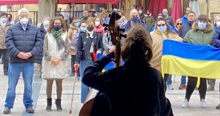 Haro guardará un minuto de silencio en el aniversario de la invasión rusa a Ucrania
