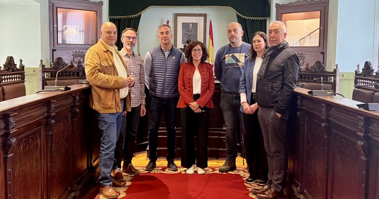Haro firma un convenio de colaboración con la Entidad Urbanística de Conservación del polígono Fuenteciega
