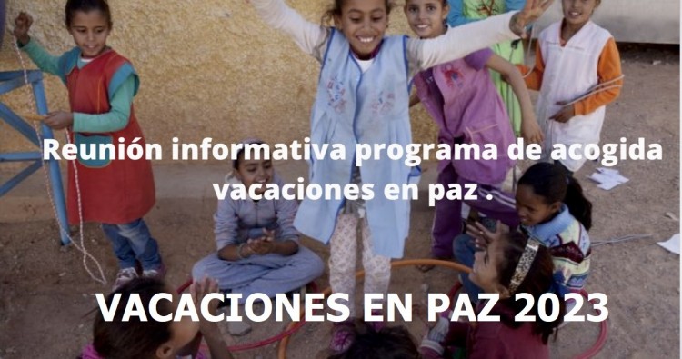 Haro quiere retomar el acogimiento de niños de los campamentos de refugiados del Sáhara