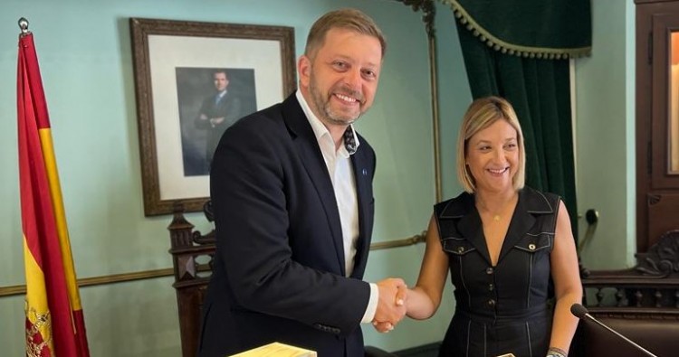 VISITA DEL EMBAJADOR DE CHEQUIA EN ESPAÑA 