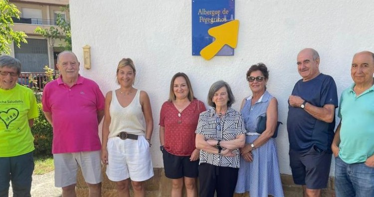 VISITA AL ALBERGUE DE PEREGRINOS