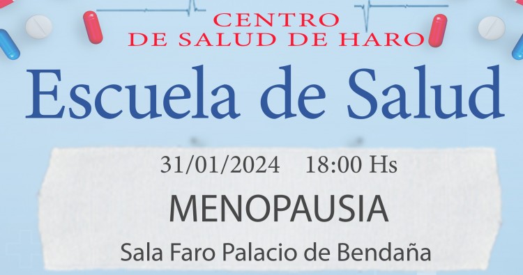 El miércoles 31 de enero abordaremos el tema de la menopausia. 