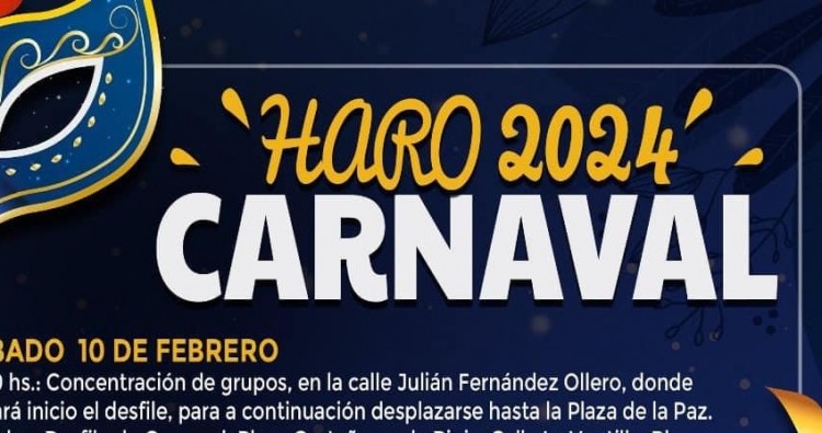 Programación del Carnaval de Haro 