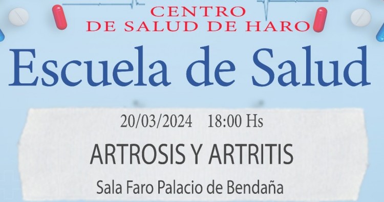 Escuela de Salud: Artrosis y Artritis