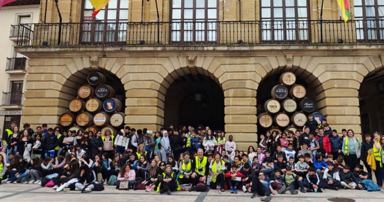 Asociación de Amigos del Camino de Santiago con el IES Manuel Bartolomé Cossio