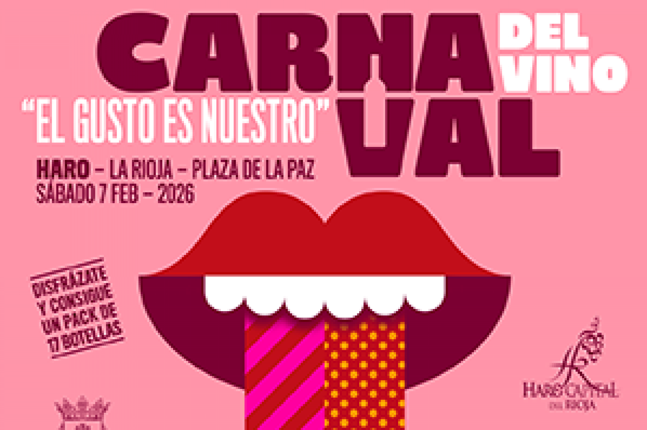 El Carnaval del Vino se celebrará el 28 de febrero y contará con la participación de 30 establecimientos 