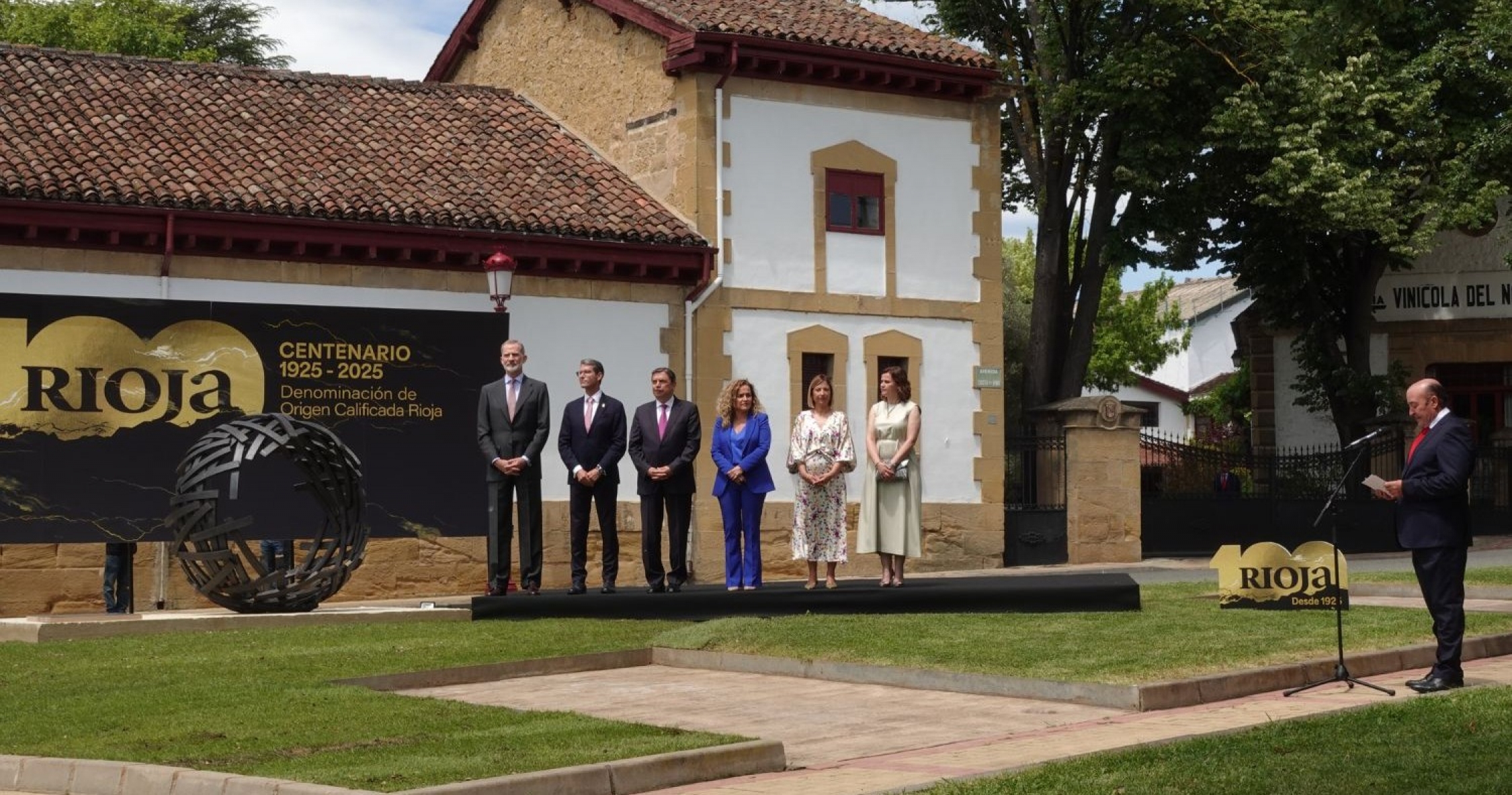 Así ha vivido Haro la visita de S.M. Felipe VI