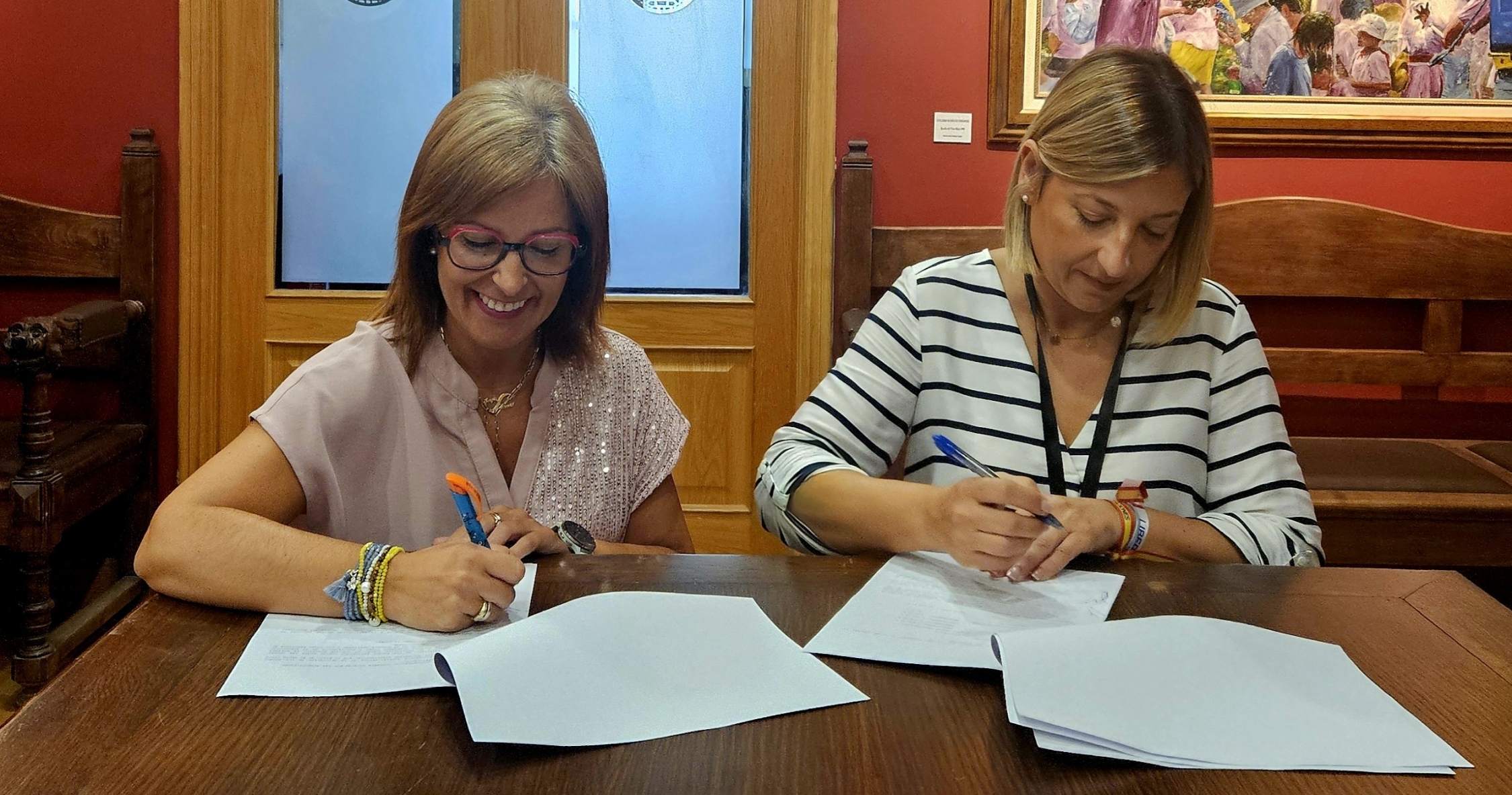 El Ayuntamiento de Haro duplica el convenio con Haro Stock mostrando su apoyo al comercio local
