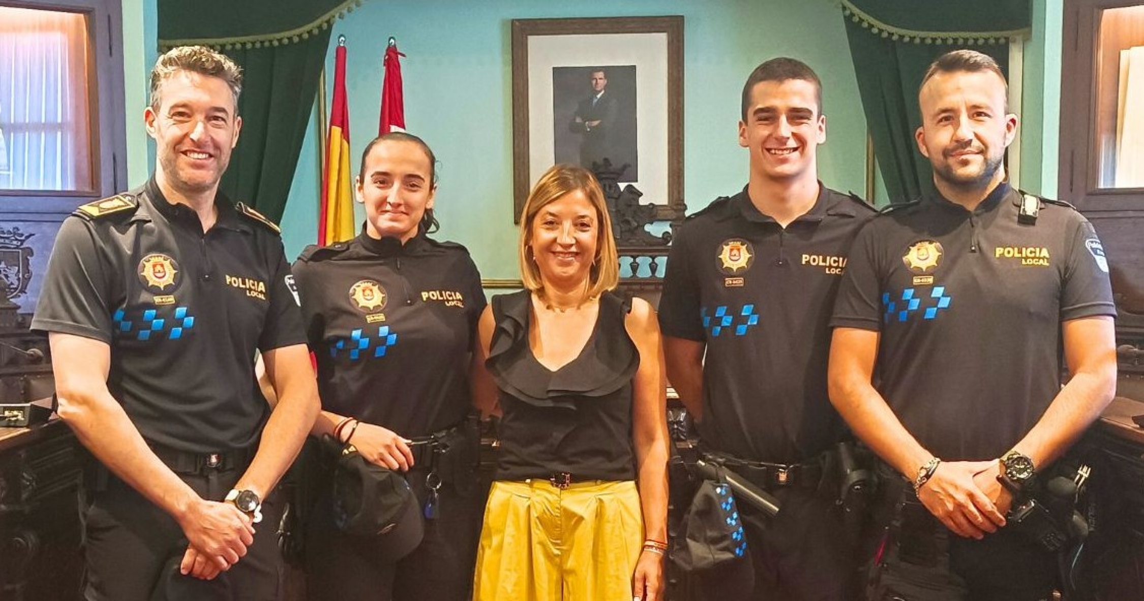 La Policía Local de Haro cuenta con tres nuevos efectivos ampliando su plantilla hasta los 23 funcionarios