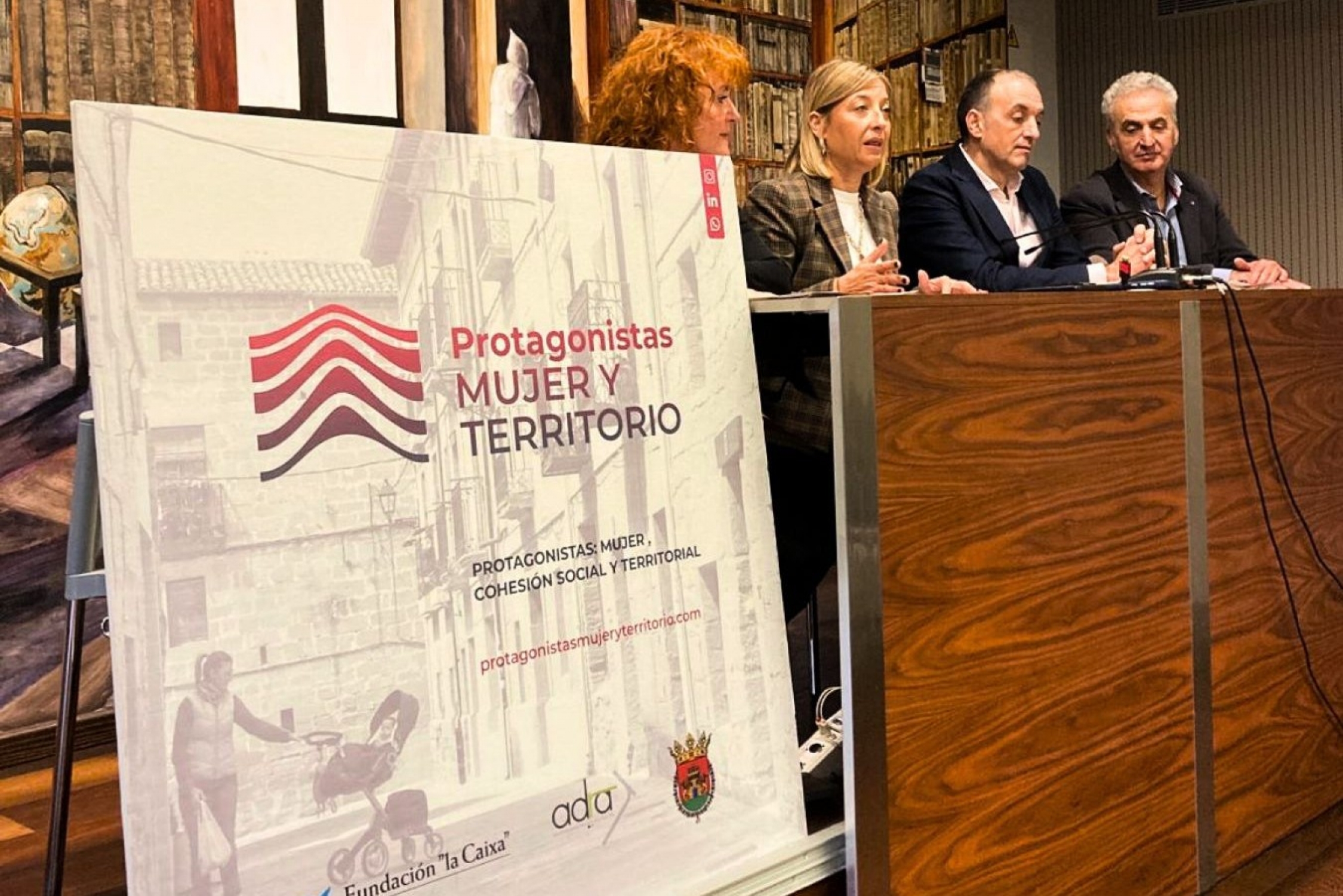 La Caixa, ADRA y el Ayuntamiento de Haro presentan el proyecto Protagonistas: Mujer y Territorio