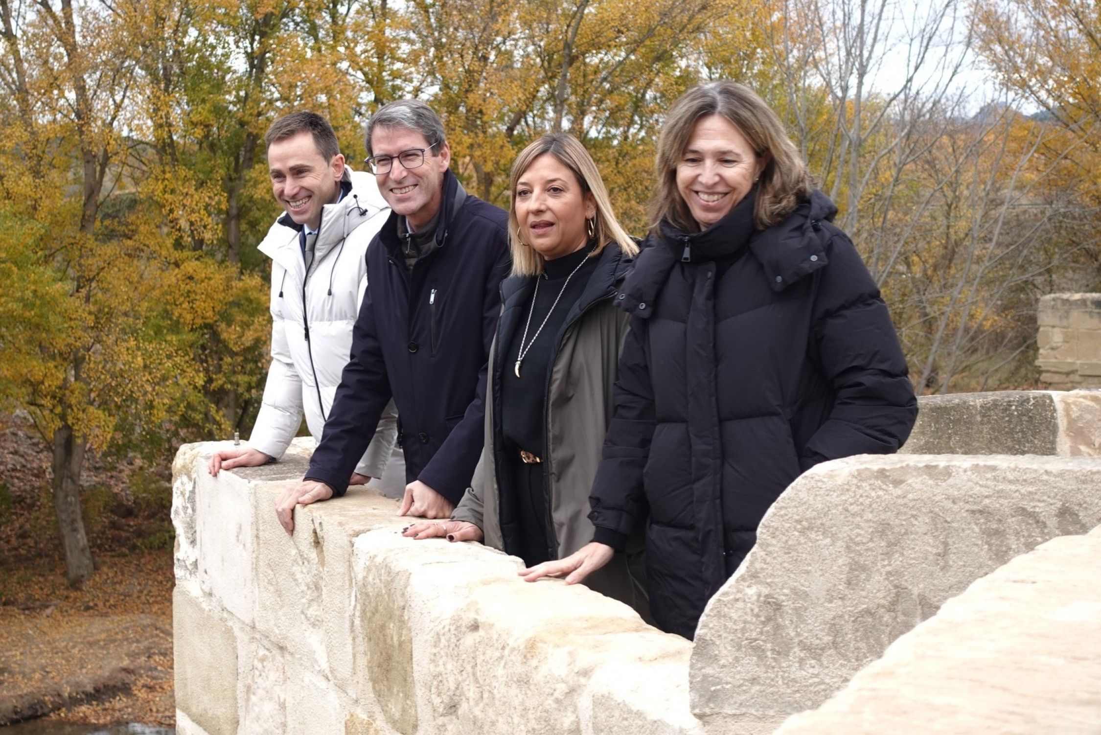 Finalizan las obras de reparación del puente de Briñas en Haro tras una inversión de 1,4 millones de euros