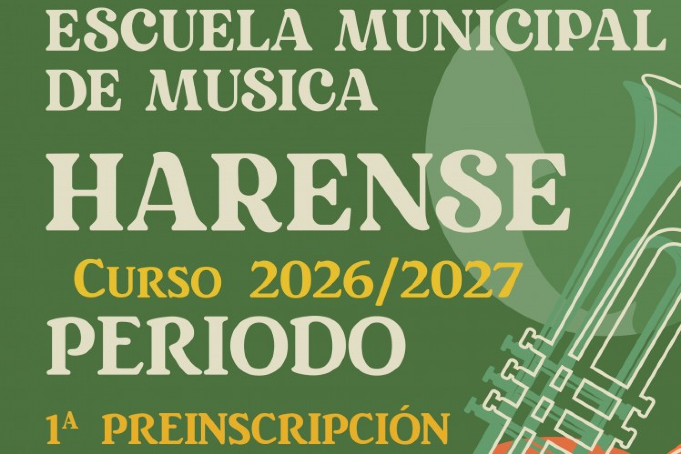 MÚSICA: Preinscripción Escuela Municipal de Música