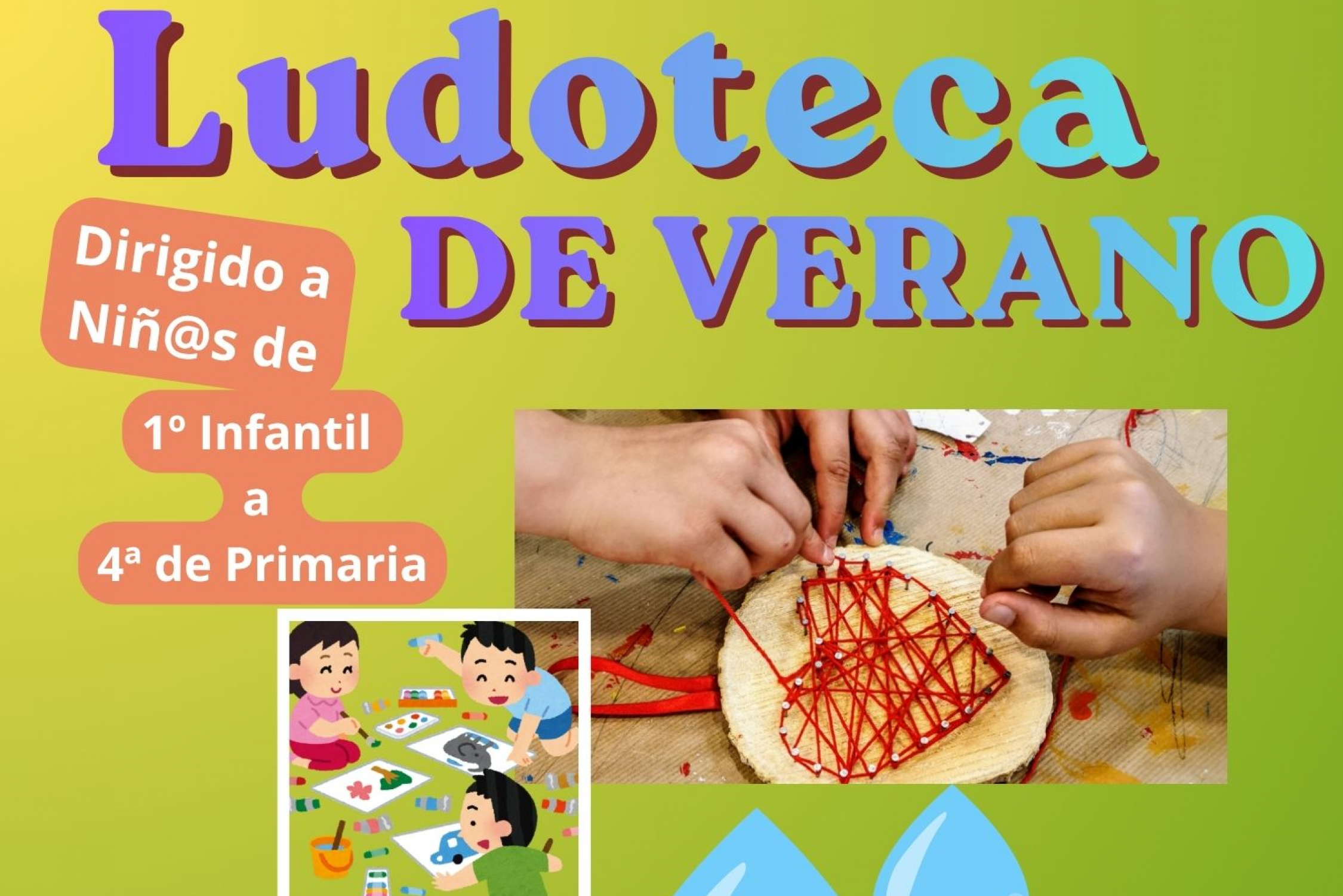 LUDOTECA DE VERANO: Inscripciones