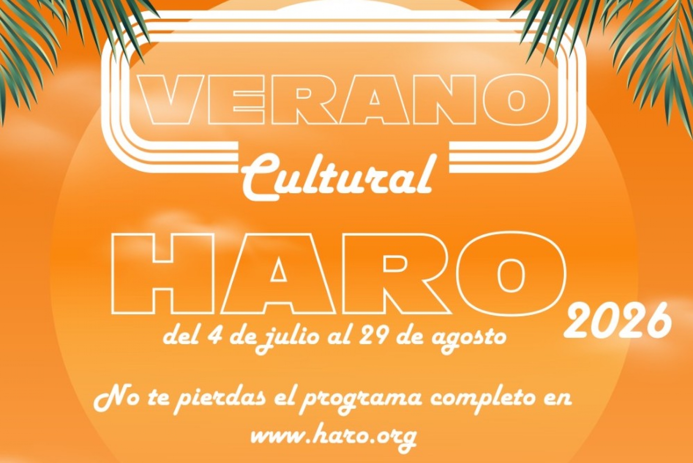VERANO CULTURAL: Programación Completa