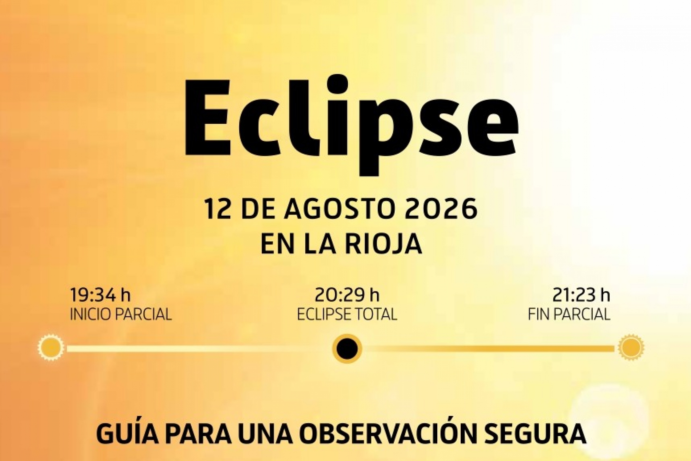 ECLIPSE SOLAR TOTAL: 12 de Agosto en La Rioja