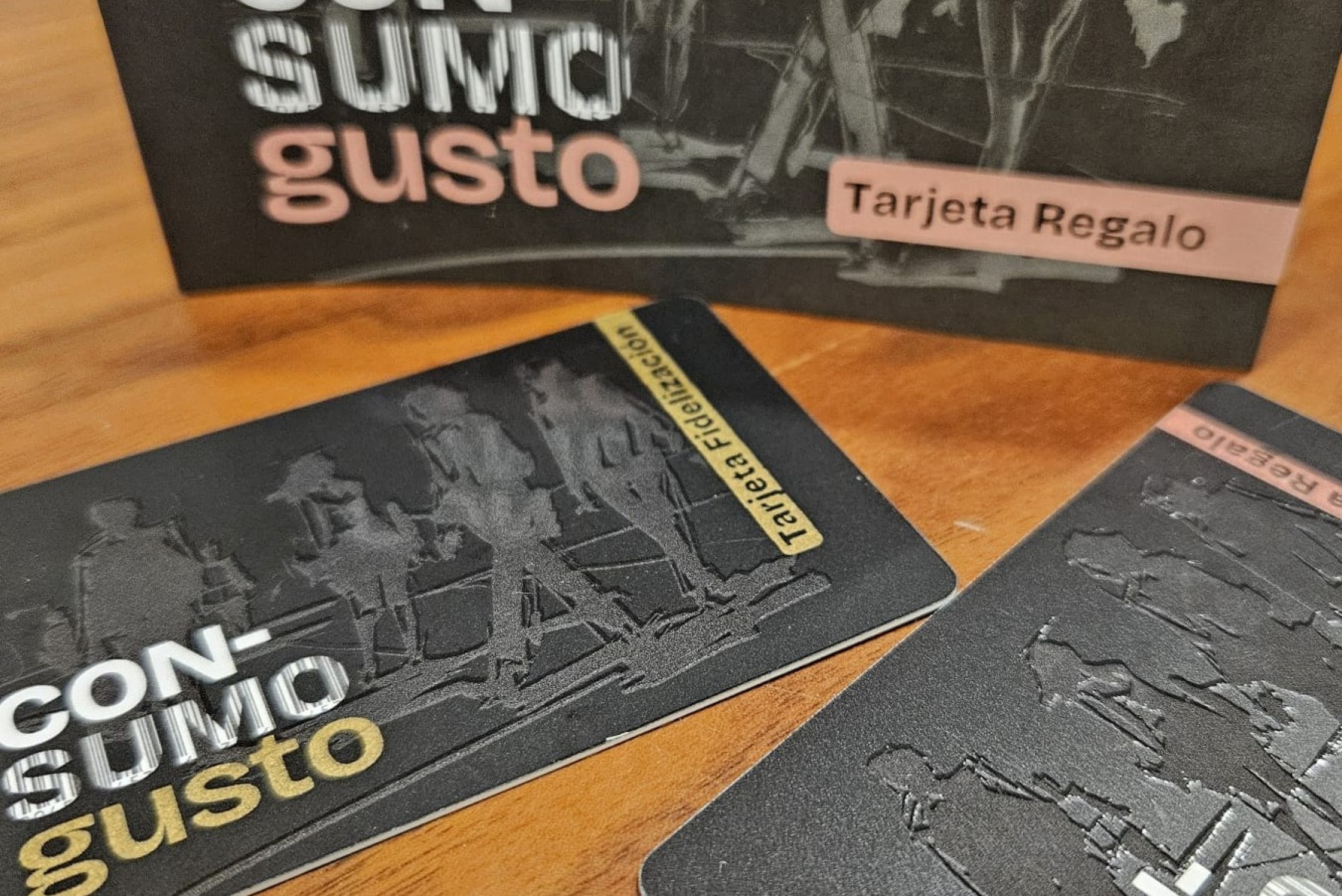 CONSUMO GUSTO: Tarjeta de Fidelización