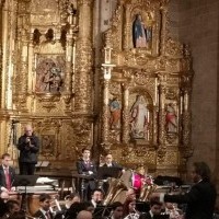 La Banda Municipal de Música de Haro llena en su concierto en la Parroquia de Santo Tomás 