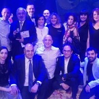 Miembros de la corporación municipal asisten a la Gala de Entrega de los Premios Max