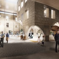 El antiguo edificio de la Cruz Roja se proyecta como un espacio abierto al público