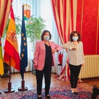  Laura Rivado firma el convenio de servicios sociales con el Gobierno de La Rioja