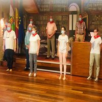 Alfonso Olarte Martínez, Tomás López Legarda, Paulino Villanueva López, Jesús López Ruiz y