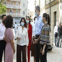 SS.MM Los Reyes de España visitan la ciudad de Haro