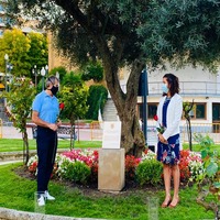 La ciudad de Haro rinde homenaje a las victimas de la pandemia