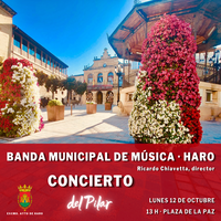 La Banda Municipal de Música ofrece un concierto el día del Pilar