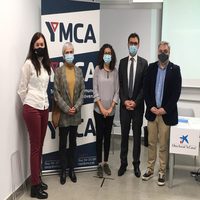 El Ayuntamiento, YMCA y Fundación la Caixa inauguran “Incorpora” en Haro
