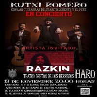 El Ayuntamiento adelanta la hora de celebración del concierto de Kutxi Romero