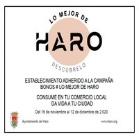 Una treintena de comercios se suman a la campaña Bonos “Lo Mejor de Haro”