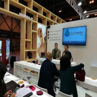 Rivado y García asisten a la presentación, en FITUR 2019, del primer complejo rural vacaci