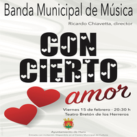 “Con Cierto Amor”, es el título del nuevo concierto de la Banda Municipal de Música de Har