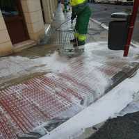 Se intensifican las labores de hidrolimpieza en la ciudad