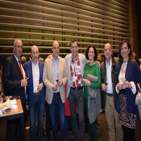Miembros de la corporación municipal acuden a los premios de La Rioja Capital